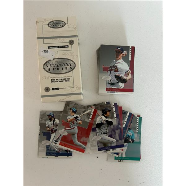 Leaf Signature Series Baseball Cards