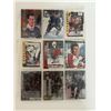 Image 1 : Autographed Hockey Cards - 1 Sheet (9 Hockey Cards)