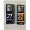 Image 1 : Hellebuyck / Bergeron - Mini Replica Hockey Sticks