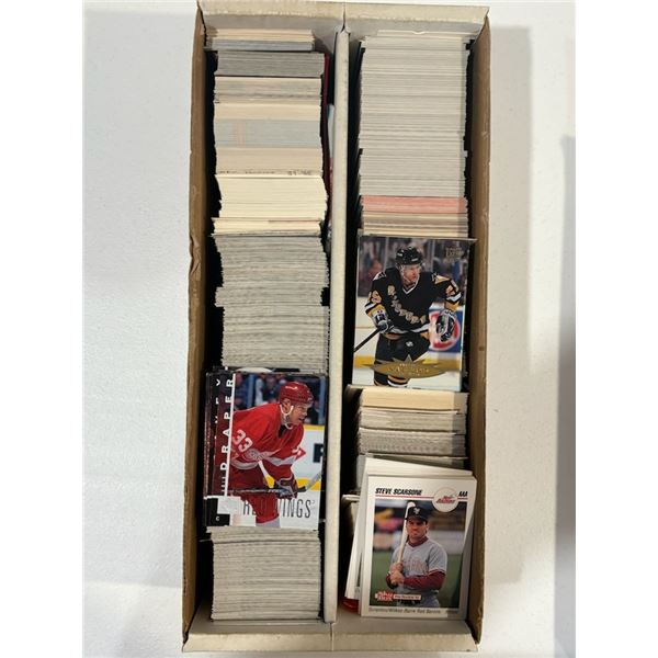 Box of Assoorted Sportscards