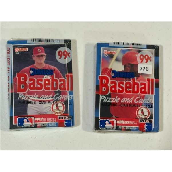 2 - 1988 Donruss Baseball Packs (Sealed)
