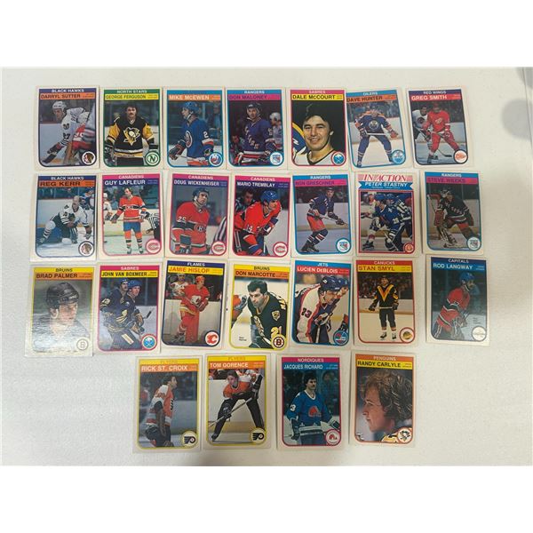 1982-83 OPC Hockey Cards (25)