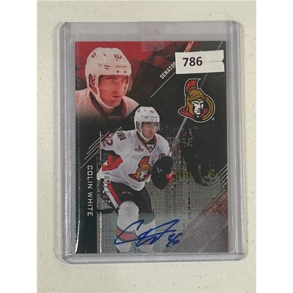 Colin White - Autographed Hockey Card