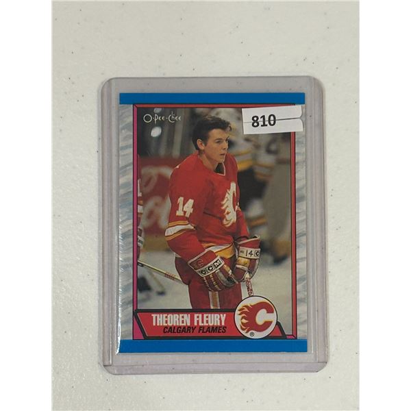 Theo Fleury - Rookie Card
