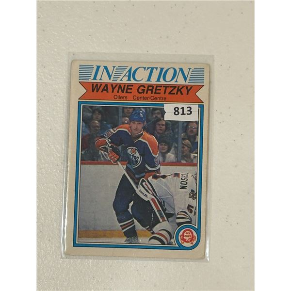Wayne Gretzky - In Action - Hockey Card