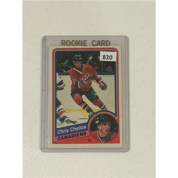 Chris Chelios - Rookie Card