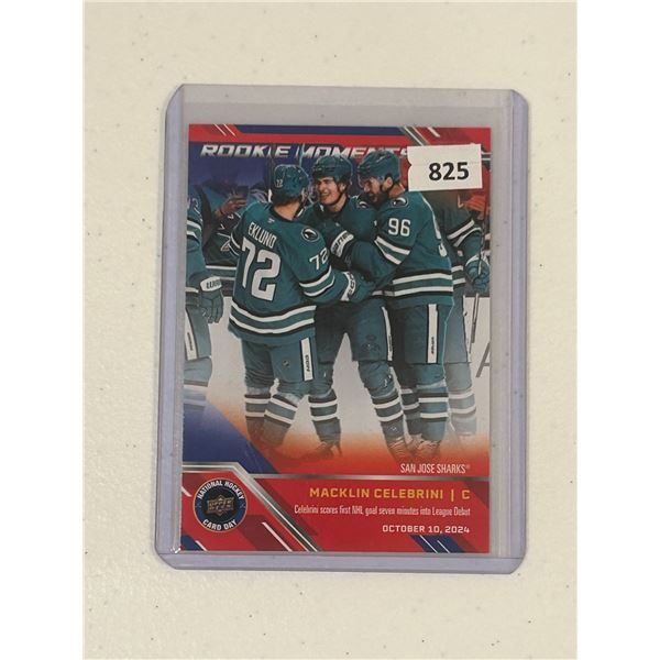 Macklin Celebrini - Rookie Card
