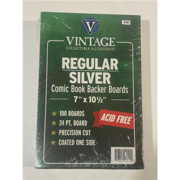 100 Comic Book Backer Boards (New)