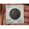 Image 1 : 1899 Queen Victoria penny