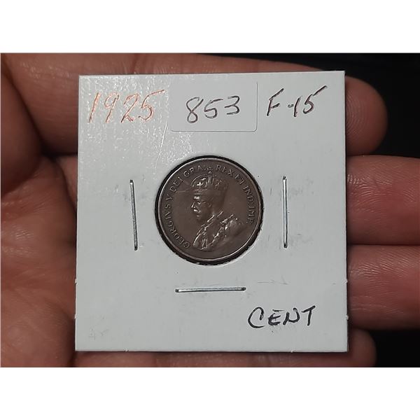 1925 Canada One Cent