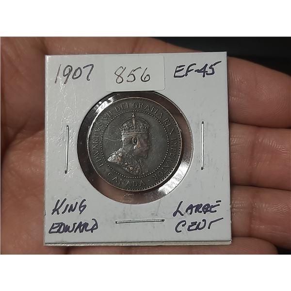 1907 King Edward Cent