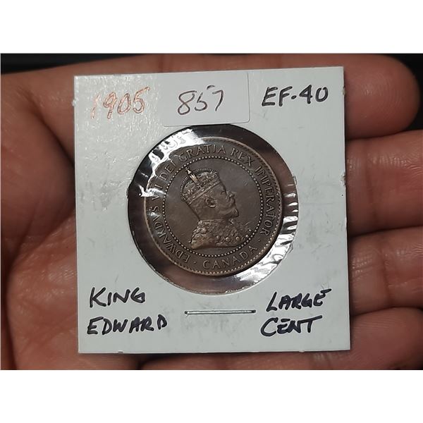1905 King Edward Cent