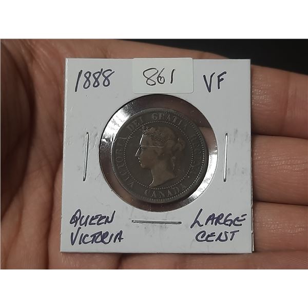 1888 Queen Victoria Cent