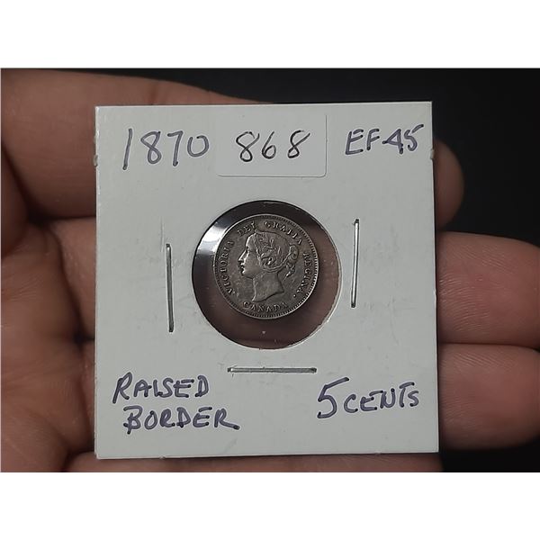 1870 Five Cents
