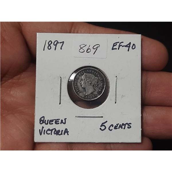 1897 Five Cents