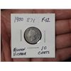 Image 1 : 1900 Queen Victoria 10 Cents