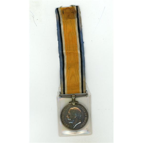 1914-18 Silver war medal - edge marked "339179 DVR.A.J.F.RAE. C.F.A."