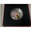Image 2 : 2012 #20 Fine Silver-Aster And Bumble Bee- 99% Silver 31.3Grams