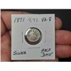 Image 1 : 1871 Half Dime USA