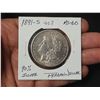 Image 1 : 1891-S 90% Silver Morgan Dollar