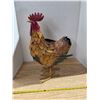 Image 1 : Large metal rooster decor statue
