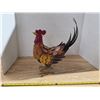 Image 1 : Small metal rooster décor statue