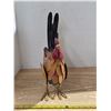 Image 3 : Small metal rooster décor statue