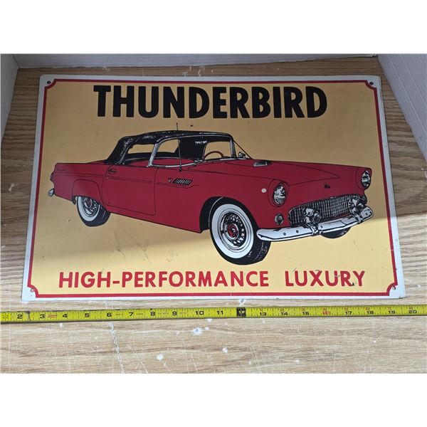 Thunderbird sign- reproduction