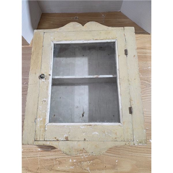 Vintage medicine cabinet- 19" by 5"by 22"H