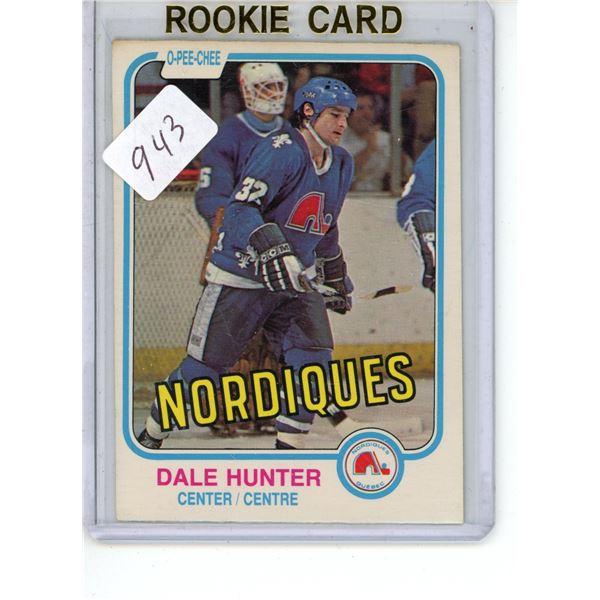 1981/82 O-Pee-Chee #277 Hunter RC