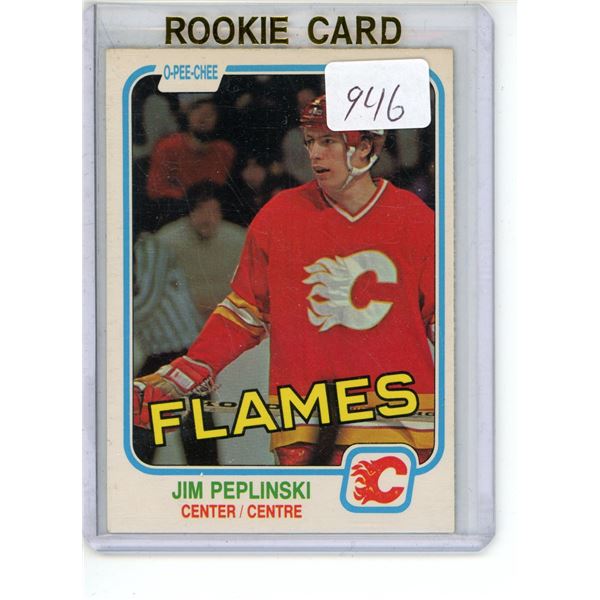 1981/82 O-Pee-Chee #49 Peplinski RC