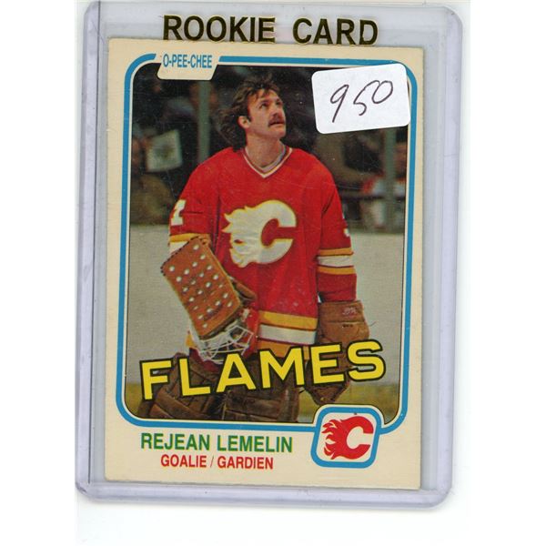 1981/82 O-Pee-Chee #44 Lemelin RC