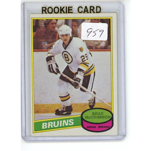 1980/81 O-Pee-Chee #354 McCrimmon RC