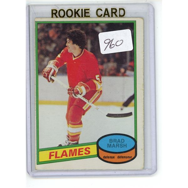 1980/81 O-Pee-Chee #338 Brad Marsh RC