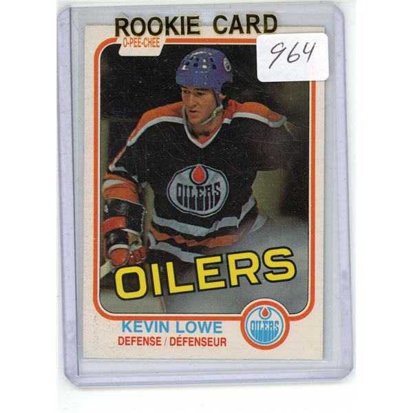 1981/82 O-Pee-Chee #117 Lowe RC