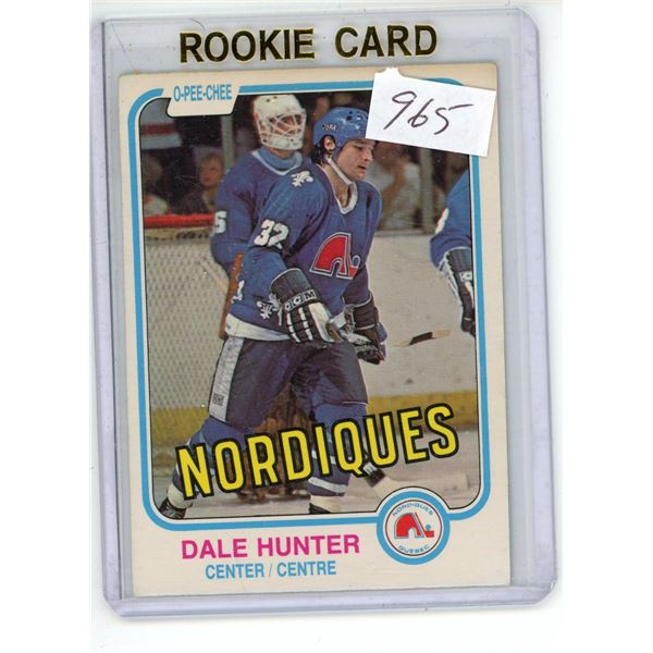 1981/82 O-Pee-Chee #277 Hunter RC