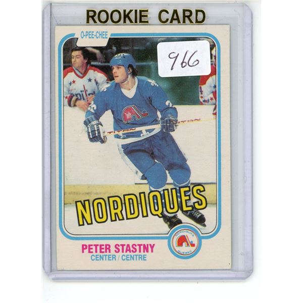 1981/82 O-Pee-Chee #269 Stastny RC
