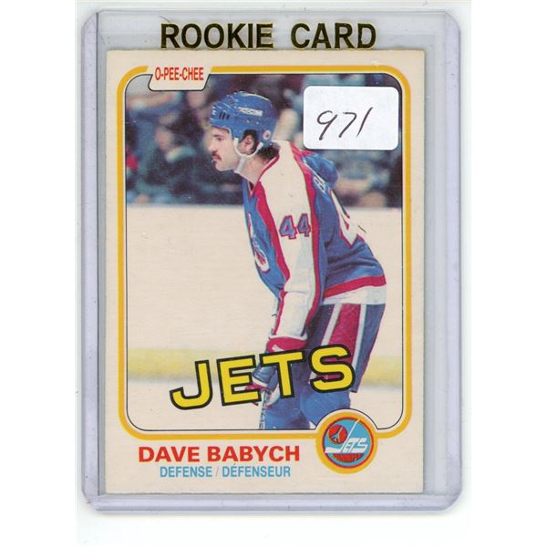 1981/82 O-Pee-Chee #358 Babych RC