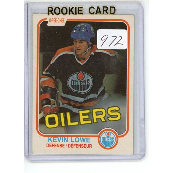 1981/82 O-Pee-Chee #117 Lowe RC
