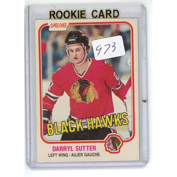 1981/82 O-Pee-Chee #65 Sutter RC