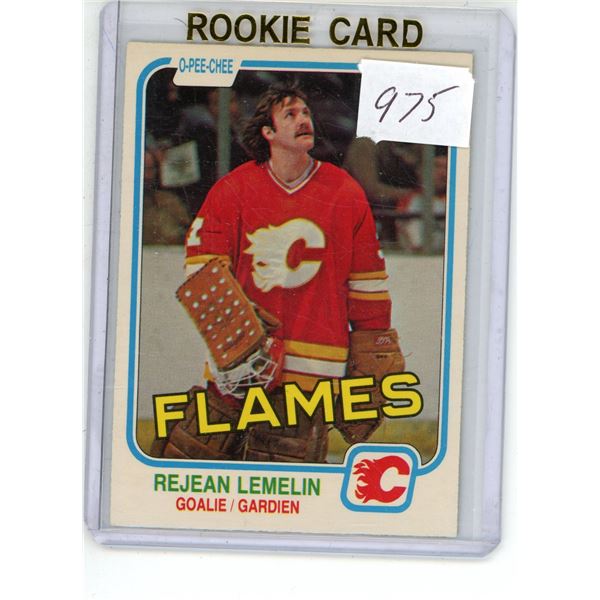 1981/82 O-Pee-Chee #44 Lemelin RC