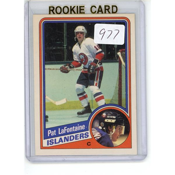 1984/85 O-Pee-Chee #129 LaFontaine RC