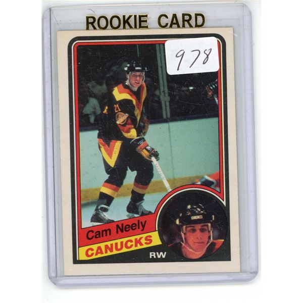 1984/85 O-Pee-Chee #327 Neely RC