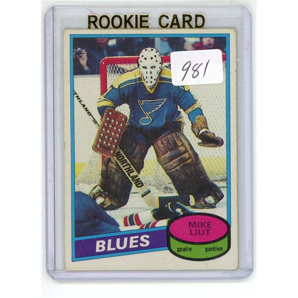 1980/81 O-Pee-Chee #31 Liut RC