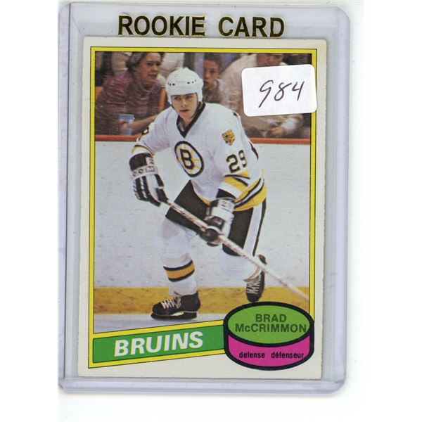 1980/81 O-Pee-Chee #354 McCrimmon RC