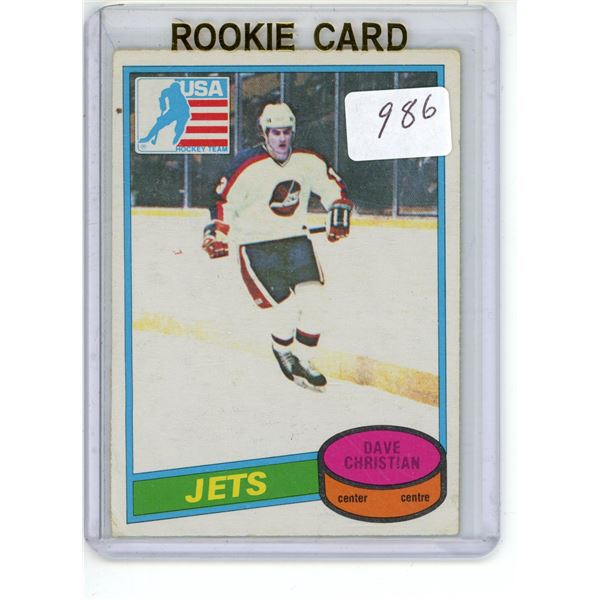 1980/81 O-Pee-Chee #176 Christian RC