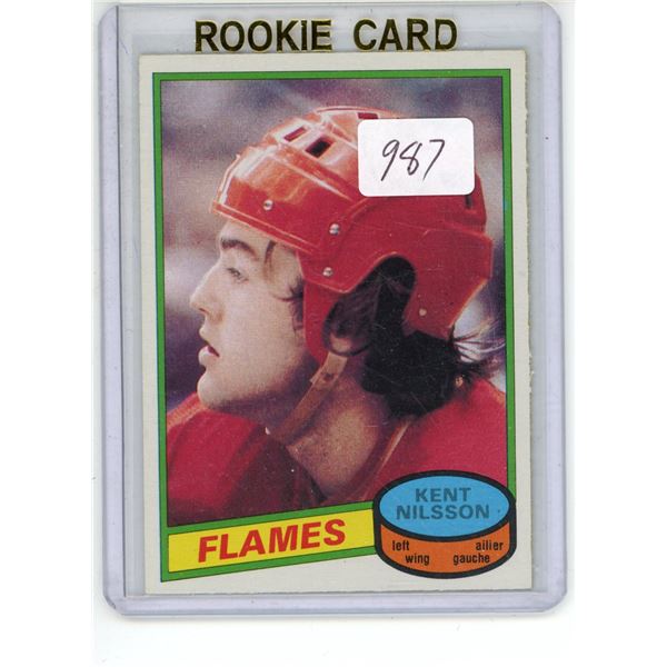 1980/81  O-Pee-Chee #197 Nilsson RC
