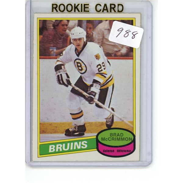 1980/81 O-Pee-Chee #354 McCrimmon RC