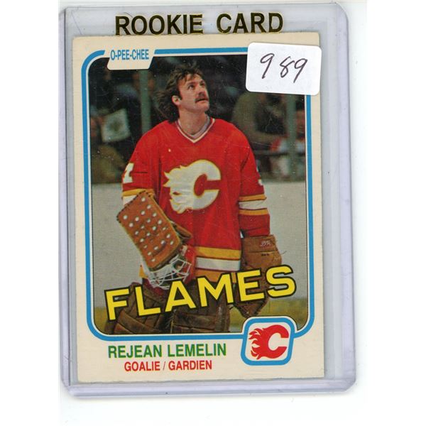 1981/82 O-Pee-Chee #44 Lemelin RC