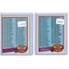 Image 1 : (2) 1980/81 O-Pee-Chee #257 & #396 Unmarked Checklists
